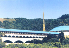 Marin Co. Civic Center by F. L Wright